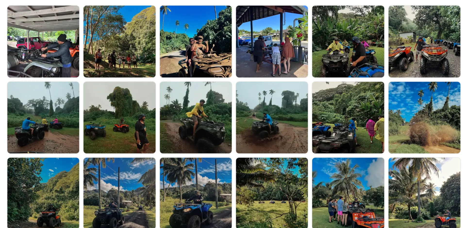 Raro Quad Tours — Social media